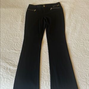 INC International Concepts Black Boot Cut Flare Pants
